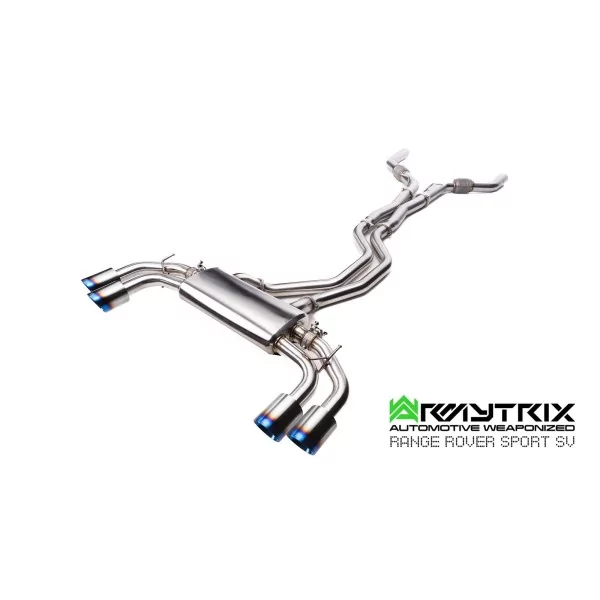 Armytrix Land Rover Range Rover Sport SV (L461) 4.4 V8 Twin Turbo (2023-) Cat-Back Valvetronic