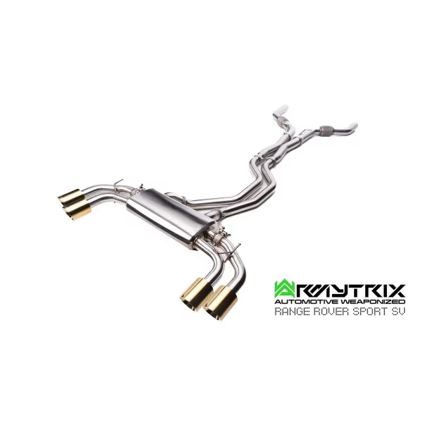 Armytrix Land Rover Range Rover Sport SV (L461) 4.4 V8 Twin Turbo (2023-) Cat-Back Valvetronic