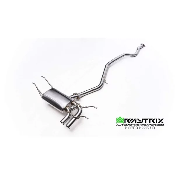 Armytrix Mazda MX-5 (ND) 2.0 Skyactiv-G (2016-) Cat-Back Valvetronic