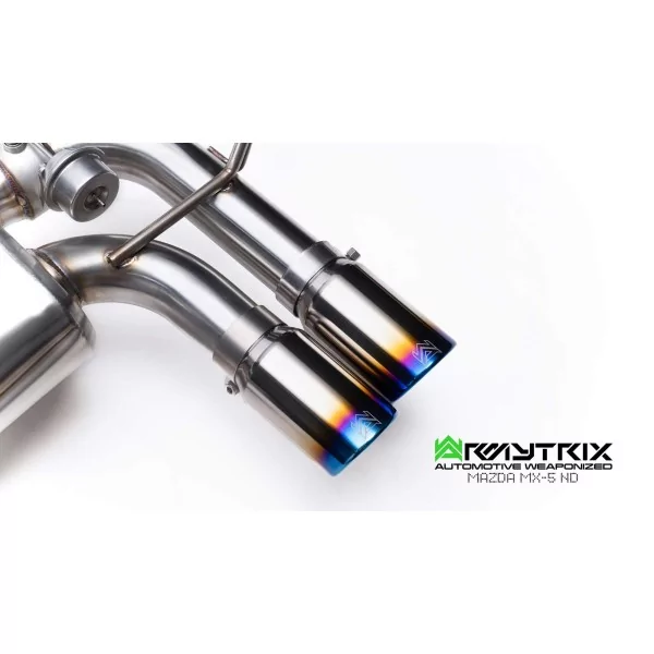 Armytrix Mazda MX-5 (ND) 2.0 Skyactiv-G (2016-) Cat-Back Valvetronic