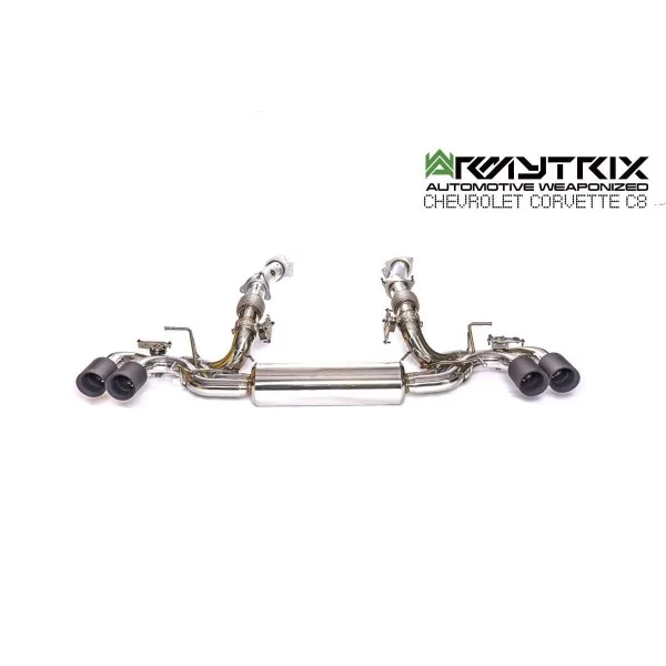 Armytrix Chevrolet Corvette Stingray (C8) Coupé/Convertible (2020-) Cat-Back Valvetronic