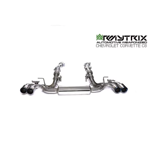 Armytrix Chevrolet Corvette Stingray (C8) Coupé/Convertible (2020-) Cat-Back Valvetronic