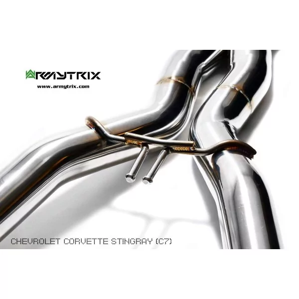 Armytrix Chevrolet Corvette Z06 (C7) 6.2 V8 Supercharged (2014-2019) Cat-Back Valvetronic