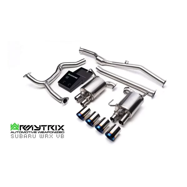 Armytrix Subaru WRX (VB) 2.4 Turbo (2022-) Cat-Back Valvetronic