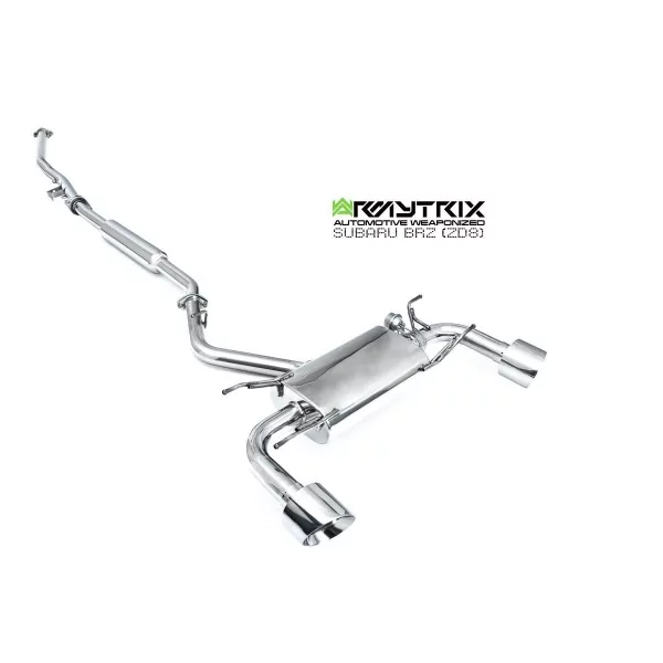 Armytrix Subaru BRZ (ZD8) 2.4 (2022-) Cat-Back Valvetronic