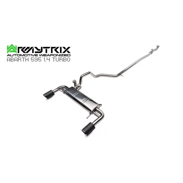 Armytrix Abarth 595 1.4 T-Jet (2012-2020) Cat-Back Valvetronic