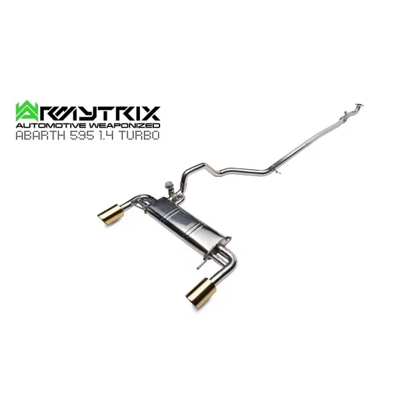 Armytrix Abarth 595 1.4 T-Jet (2012-2020) Cat-Back Valvetronic