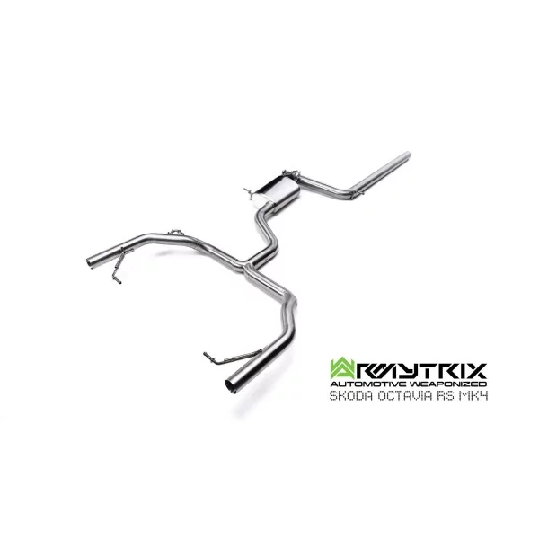 Armytrix Skoda Octavia RS (NX) 2.0 TSI (2020-) Cat-Back Valvetronic