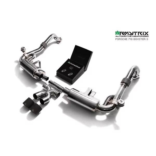 Armytrix Porsche 718 Boxster (982) Boxster/S/GTS 2.0T/2.5T (2016-2025) Cat-Back Valvetronic