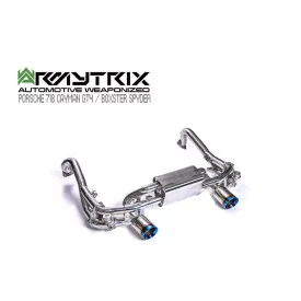 Armytrix Porsche 718 Spyder (982) 4.0 (2019-2023) Cat-Back Valvetronic