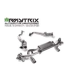 Armytrix Porsche 718 Spyder (982) 4.0 (2019-2023) Cat-Back Valvetronic