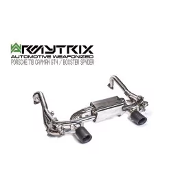 Armytrix Porsche 718 Cayman GT4 (982) 4.0 (2019-2023) Cat-Back Valvetronic