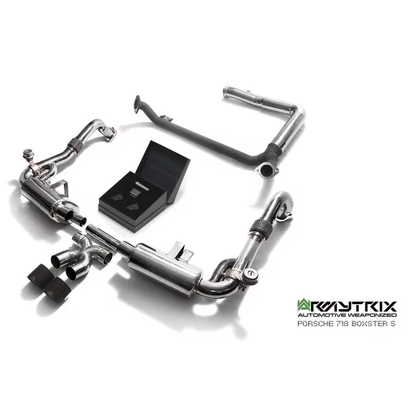 Armytrix Porsche 718 Cayman (982) Cayman/S/GTS 2.0T/2.5T (2016-2025) Cat-Back Valvetronic