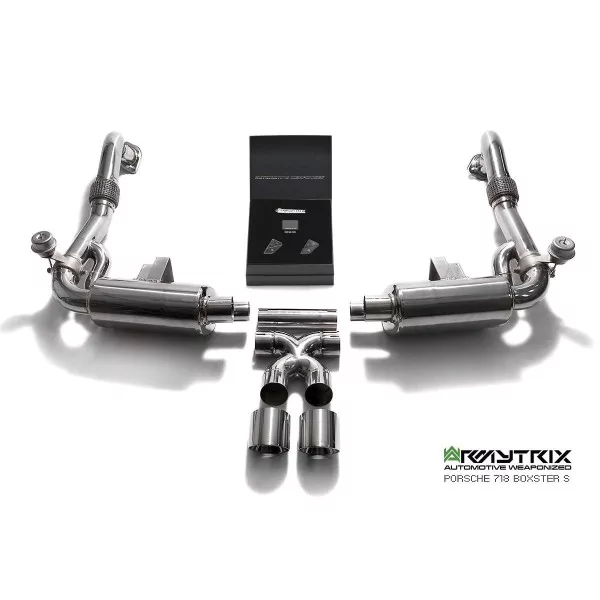 Armytrix Porsche 718 Cayman (982) Cayman/S/GTS 2.0T/2.5T (2016-2025) Cat-Back Valvetronic
