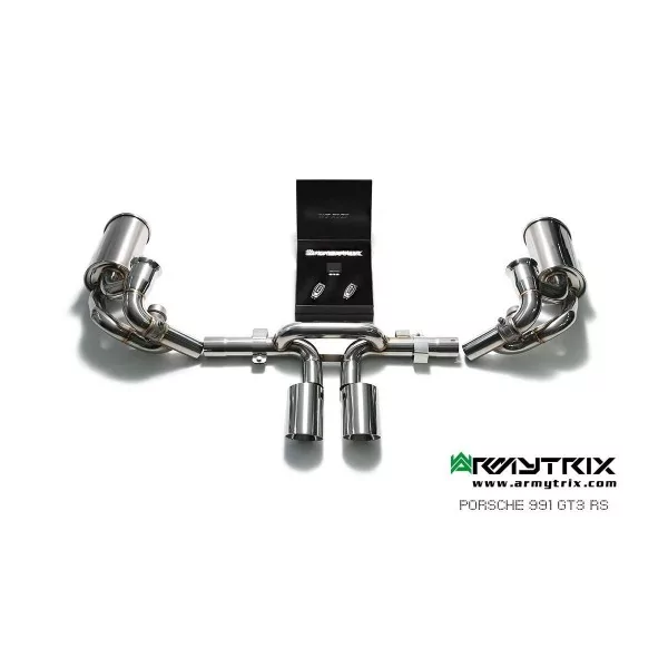Armytrix Porsche 911 GT3/GT3 RS (991) 3.8/4.0 (2013-2019) Cat-Back Valvetronic in Titanio
