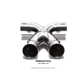 Armytrix Porsche Boxster (987.2) Boxster/S/S Black Edition/Spyder 2.9/3.4 PDK (2009-2012) Cat-Back Valvetronic
