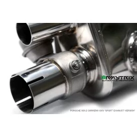 Armytrix Porsche 911 Carrera (991.2) Carrera/4/S/4S/GTS 3.0 Sport Exhaust (2016-2019) Cat-Back Valvetronic