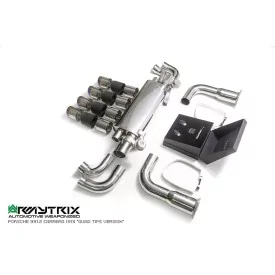 Armytrix Porsche 911 Carrera (991.2) Carrera/4/S/4S/GTS 3.0 Quad Tips (2016-2019) Cat-Back Valvetronic