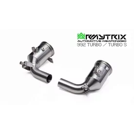 Armytrix Porsche 911 Turbo (992) Turbo/Turbo S 3.7 Electric Valve (2020-) Cat-Back Valvetronic