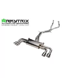 Armytrix Porsche Cayenne (E3.2) 3.0 V6 SUV/Coupé OPF (2023-) Cat-Back Valvetronic