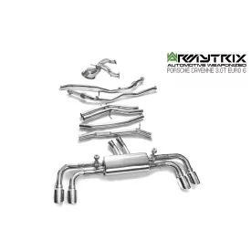 Armytrix Porsche Cayenne (E3) 3.0 V6 SUV/Coupé OPF (2018-2023) Cat-Back Valvetronic