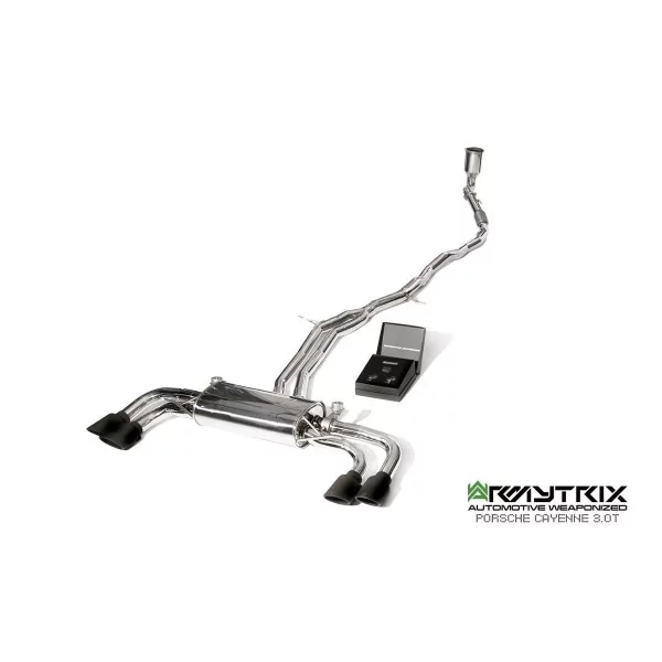 Armytrix Porsche Cayenne (E3) 3.0 V6 SUV/Coupé Non-OPF (2018-2023) Cat-Back Valvetronic