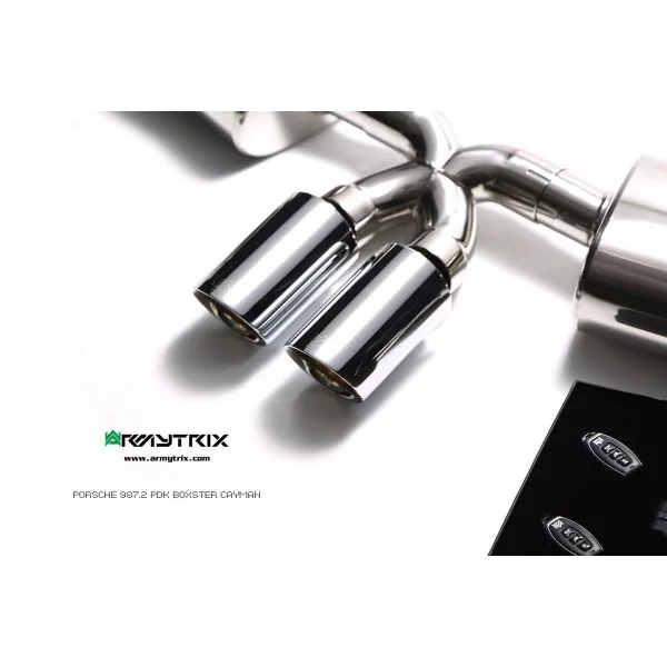 Armytrix Porsche Cayman (987.2) Cayman/S/R 2.9/3.4 PDK (2009-2012) Cat-Back Valvetronic