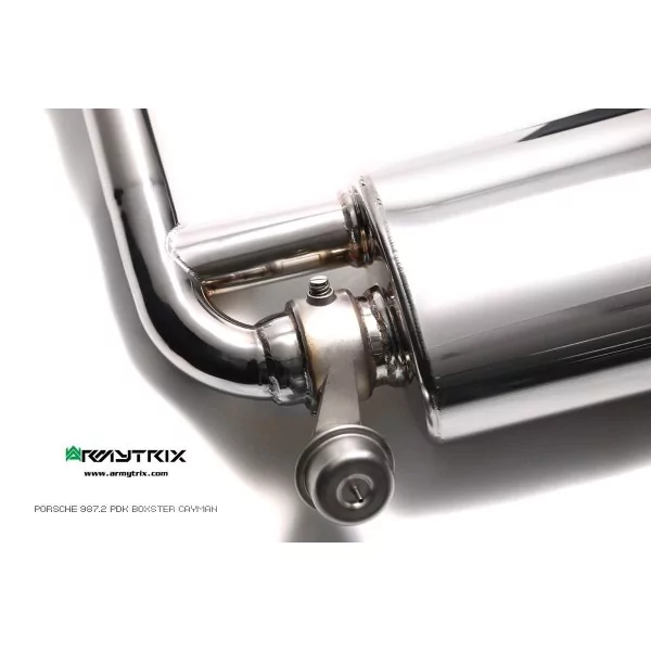 Armytrix Porsche Cayman (987.2) Cayman/S/R 2.9/3.4 PDK (2009-2012) Cat-Back Valvetronic