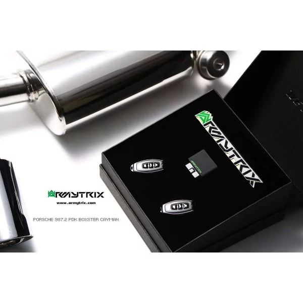 Armytrix Porsche Cayman (987.2) Cayman/S/R 2.9/3.4 PDK (2009-2012) Cat-Back Valvetronic