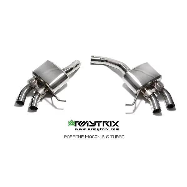 Armytrix Porsche Macan Turbo (95B) 3.6 V6 (2014-2018) Cat-Back Valvetronic
