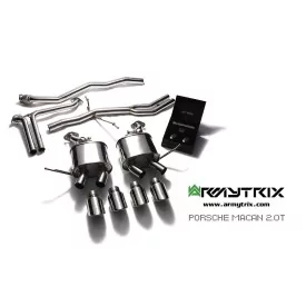 Armytrix Porsche Macan (95B) 2.0 (2014-2018) Cat-Back Valvetronic