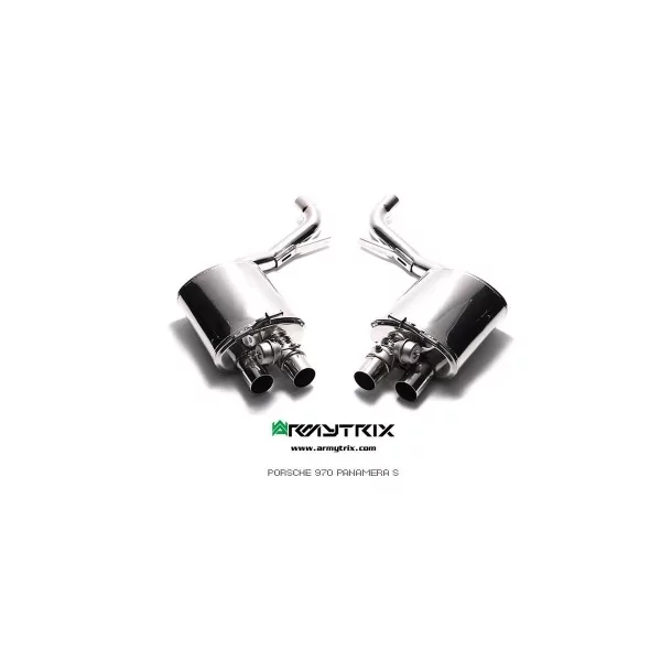 Armytrix Porsche Panamera (970) Panamera/4/S/4S/GTS 3.6 V6/4.8 V8 (2009-2013) Cat-Back Valvetronic
