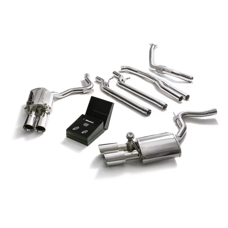 Armytrix Porsche Panamera (971) Panamera/4/4 Sport Turismo/Executive 3.0 V6 (2017-2023) Cat-Back Valvetronic