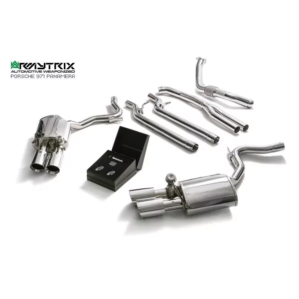 Armytrix Porsche Panamera (971) Panamera/4/4 Sport Turismo/Executive 3.0 V6 (2017-2023) Cat-Back Valvetronic