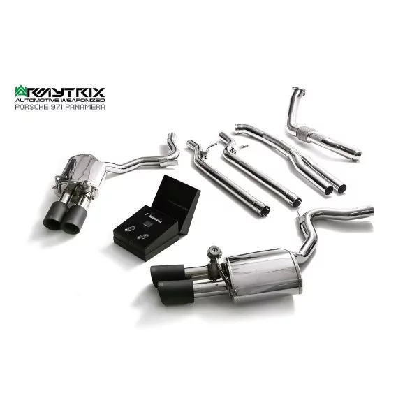 Armytrix Porsche Panamera (971) Panamera/4/4 Sport Turismo/Executive 3.0 V6 (2017-2023) Cat-Back Valvetronic