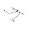 Scarico cat-back Milltek SSXFD356M per Ford Fiesta Mk8 ST 1.5 EcoBoost 200PS, terminali GT-100 lucidi