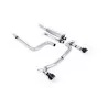 Milltek SSXFD357M cat-back exhaust for Ford Fiesta Mk8 ST 1.5 EcoBoost 200PS, black GT-100 tips