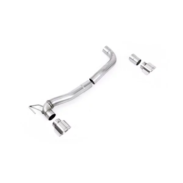 Milltek SSXFD360M for Ford Fiesta, polished GT-100 tips
