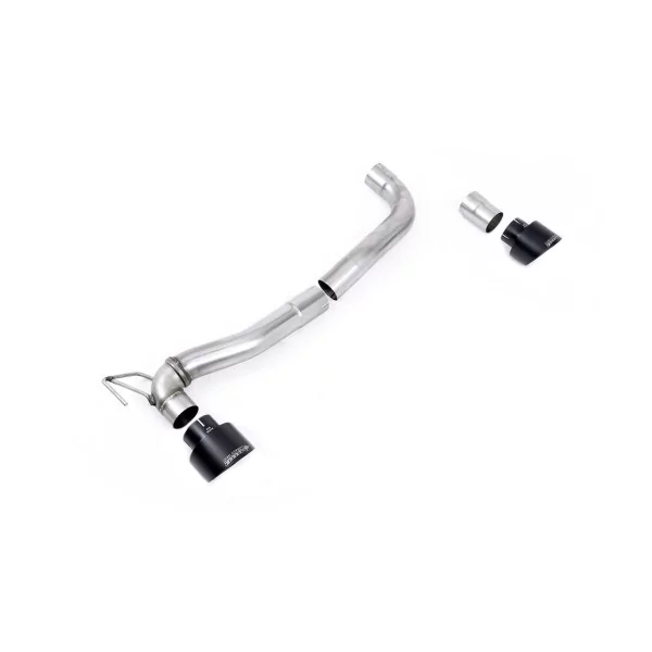 Milltek SSXFD361M for Ford Fiesta, black GT-100 tips
