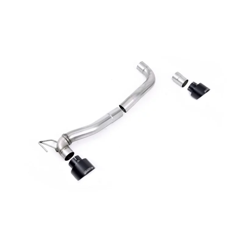 Milltek SSXFD361M for Ford Fiesta, black GT-100 tips