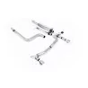 Milltek SSXFD365M cat-back exhaust for Ford Fiesta Mk8 & Mk8.5 ST 1.5 EcoBoost 200PS, titanium GT-100 tips