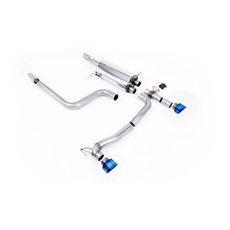 Milltek SSXFD366M Cat-Back-Abgasanlage für Ford Fiesta Mk8 & Mk8.5 ST 1.5 EcoBoost 200PS