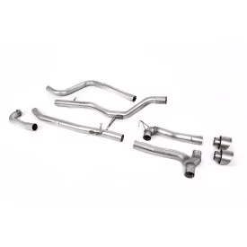 Escape cat-back Milltek SSXFD373M para Ford Fiesta MK8 1.0T EcoBoost ST-Line 3 & 5 Door, colas GT-100 de titanio
