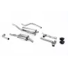 Échappement cat-back Milltek SSXFD376M pour Ford Fiesta MK8 1.0T EcoBoost ST-Line 3 & 5 Door, embouts GT-100 noirs