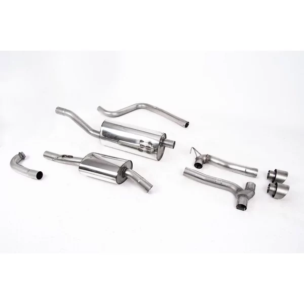 Milltek SSXFD377M Cat-Back-Abgasanlage für Ford Fiesta MK8 1.0T EcoBoost ST-Line 3 & 5 Door