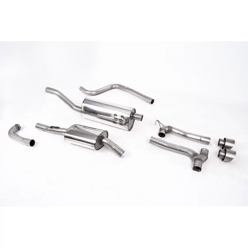 Milltek SSXFD377M Cat-Back-Abgasanlage für Ford Fiesta MK8 1.0T EcoBoost ST-Line 3 & 5 Door