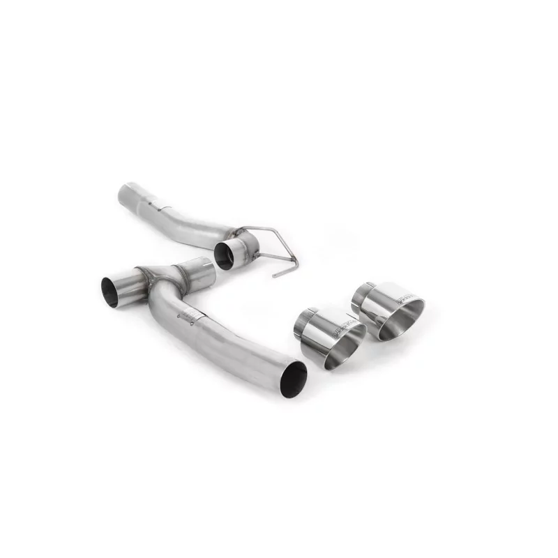 Milltek SSXFD379M para Ford Fiesta, colas GT-100 pulidas Milltek SSXFD379M para Ford Fiesta, colas GT-100 pulidas