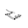Milltek SSXFD379M para Ford Fiesta, colas GT-100 pulidas