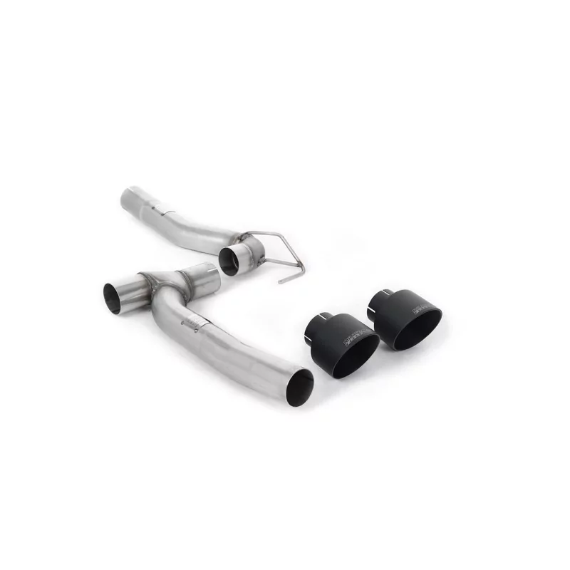 Milltek SSXFD380M para Ford Fiesta, colas GT-100 negras Milltek SSXFD380M para Ford Fiesta, colas GT-100 negras