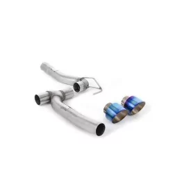 Milltek SSXFD382M for Ford Fiesta, titanium GT-100 tips